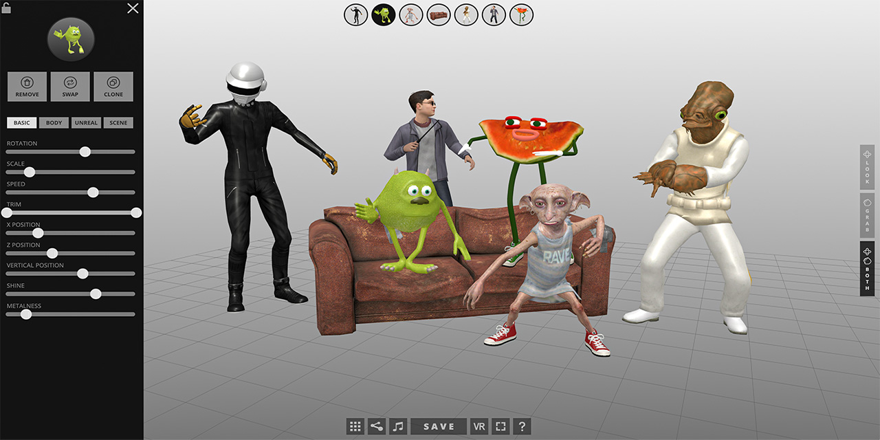 3D Dance Party
